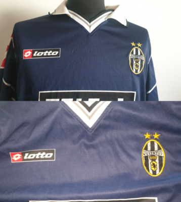 M) JUVENTUS SHIRT JERSEY ITALY FOOTBALL ZIDANE FRANCE REAL MADRID