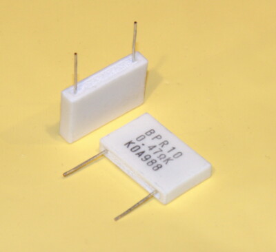 [2 pc] Power Resistors 0.47 Ohm 10W Metal Plate Non-Inductive 