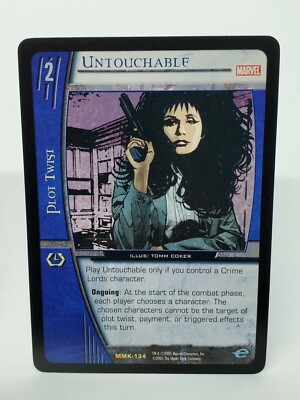 UNTOUCHABLE 2005 Upper Deck Marvel Knights MMK-134 Rare NM