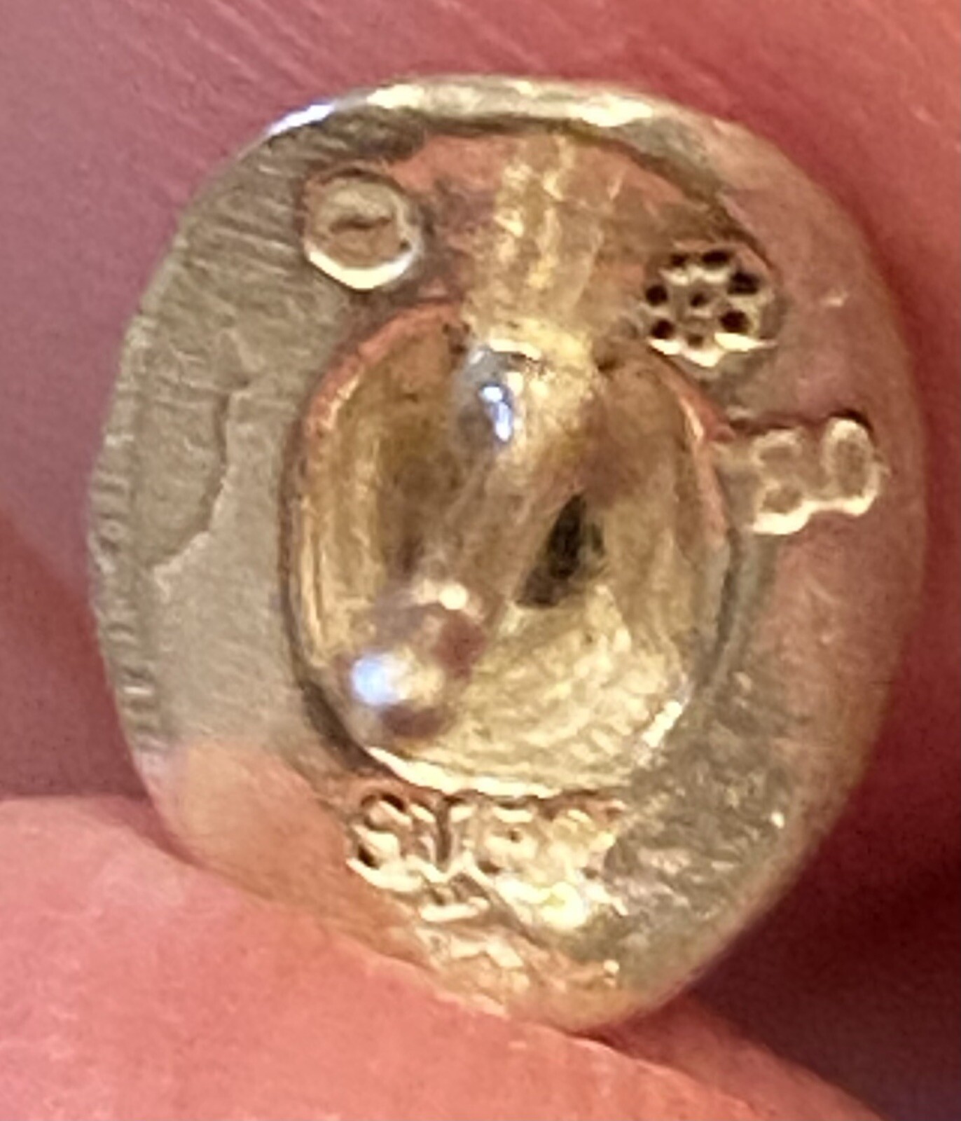 Unique Solid Hallmark Sterling Cowboy Hat Earring… - image 9