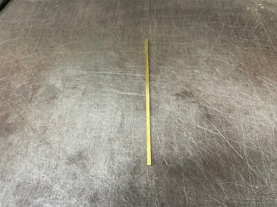 4 Pcs 1/4" X 1/4" C360 Brass Square BAR 12" Long Solid 0.23" Flat Mill