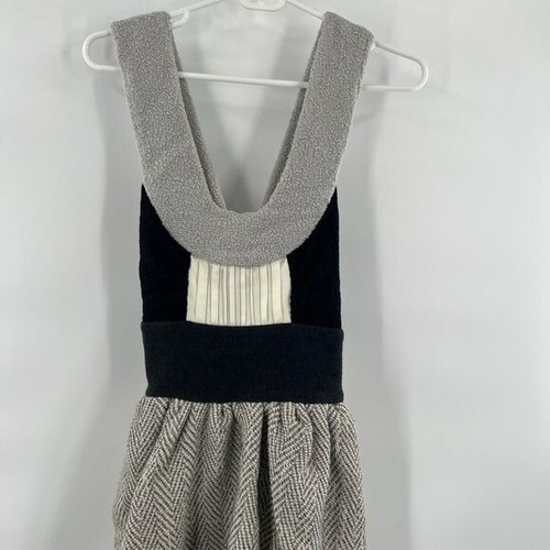 Amarie Colorblock Grey Razorback Dress Gr. S - Bild 2 von 9
