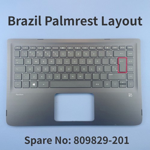 Clavier AZERTY Neuf Pour HP Pavilion X360 13-a104nf / 13-a107nf - Original HP, France
