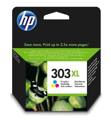 HP 303XL Cartouche d'Encre Tricolore (T6N03AE)