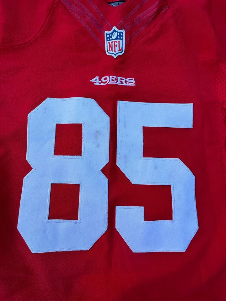 Футболка Nike NFL San Francisco 49ers Vernon Davis No85 размер 44___ПОЖАЛУЙСТА, ПРОЧТИТЕ!!! - Изображение 3 из 4