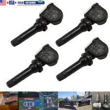 4Pcs TPMS Sensor 315Mhz Tire Pressure Monitoring Sensor Replacement for Chevy