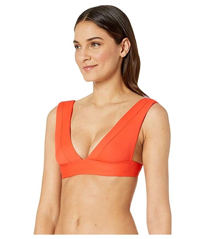 Top de natación para mujer Vitamin A L95018 Papavero EcoLux Magnolia cuello en V talla 12/D Foto 3 de 4