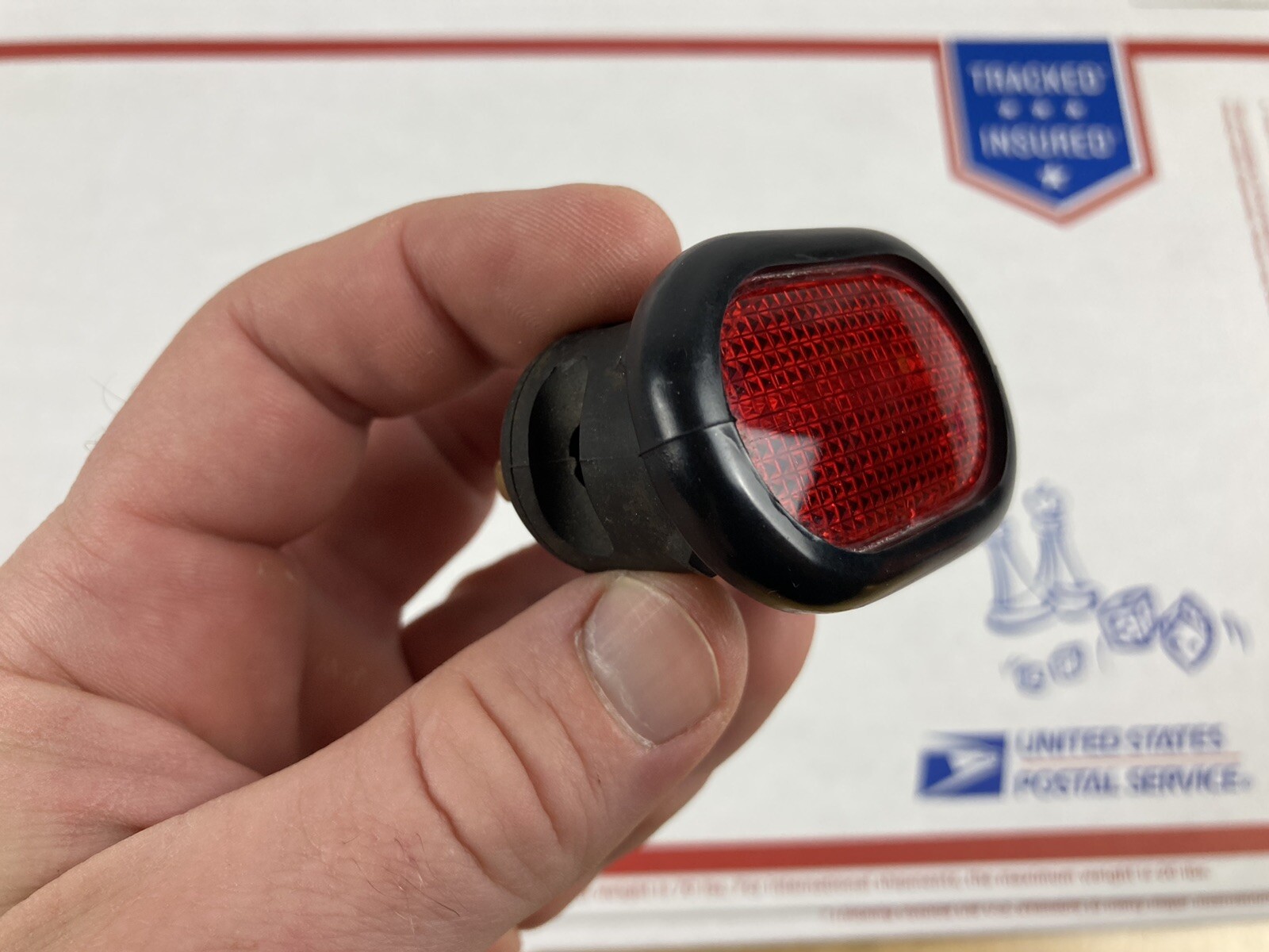 1986 Rolls Royce Silver Spur RH Front Door Open Warning Lamp Light UD23176 oem