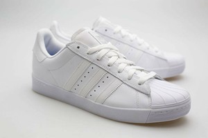 adidas superstar vulc white