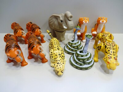 Lot MCDONALD Toy Animal Kingdom Jungle Book Aladdin Tarzan Kaa