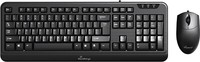 Mediarange Kabelgebundenes Tastatur- Optische 3 Tasten Maus-Set, Qwertz MROS108