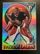 2000-01 Private Stock Titanium Patrick Lalime #66 Ottawa Senators Hockey Card