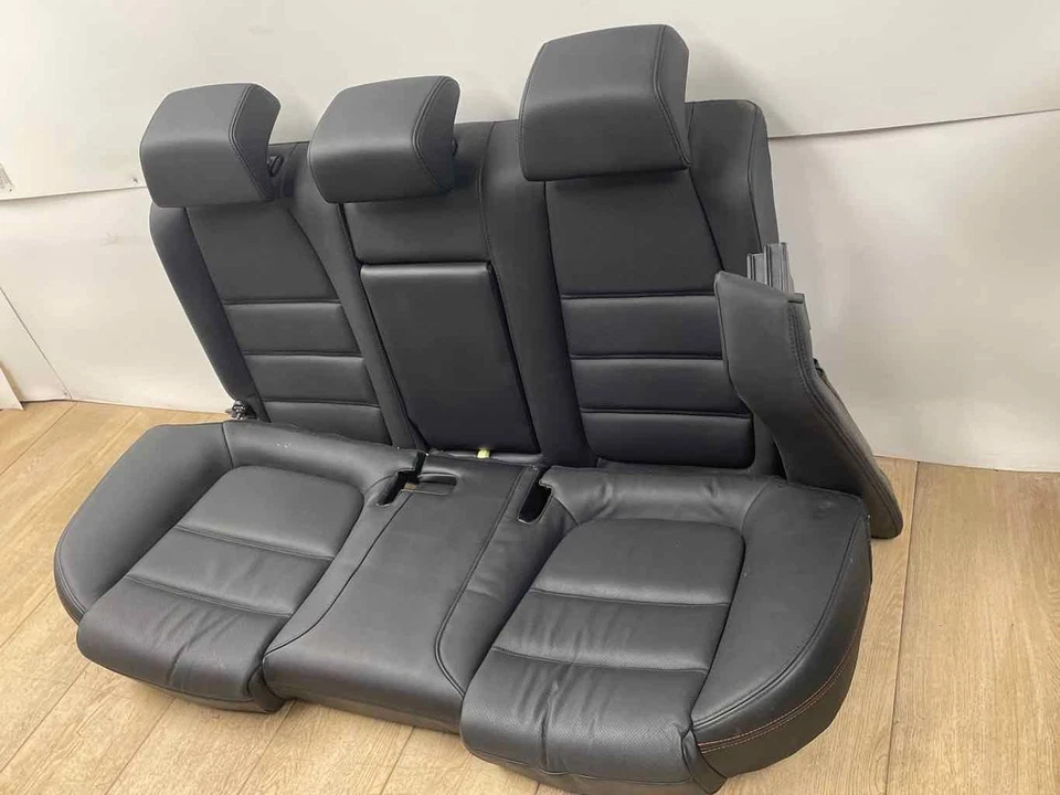 Se adapta a 14 15 MAZDA 6 Grand Touring asiento trasero superior e inferior completo cuero negro Foto 3 de 4