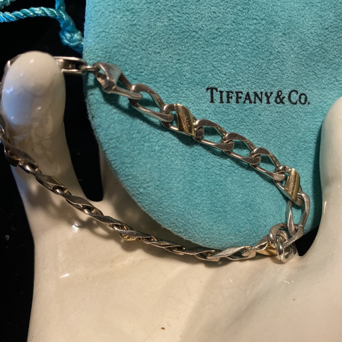 【h-318791130】Tiffany & Co. tiffany co bracelet silver and gold Rare Vintage | eBay