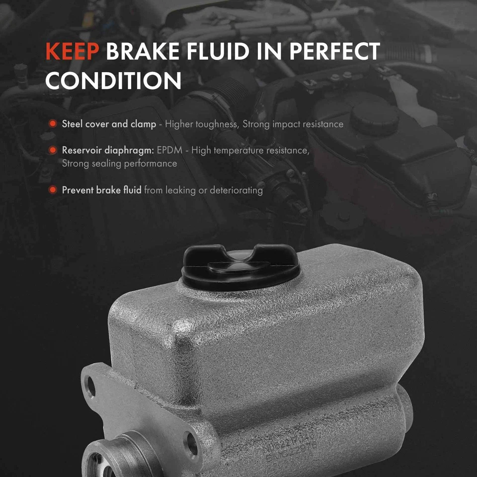 Brake Master Cylinder w/Reservoir for Dodge D300 Series P300 Series P300 Series - Image 3 of 4