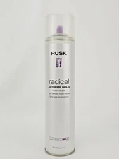 Rusk Radical Extreme Hold Finishing Hairspray Hair Spray Texture Volume 10 oz
