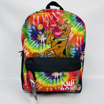 Scooby-Doo x BioWorld Backpack Bag Tie-Dye Scooby Snacks Limited