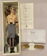 PRE HOLIDAY SALE! SAVE 38% 2007 THE SECRETARY BARBIE GOLD LABEL L7322 NRFB