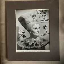 BIANCA BERINI MEZZO SPORANO TEATRO ALL SCALA B/W PHOTO SIGNED  DOODLE IN COSTUME