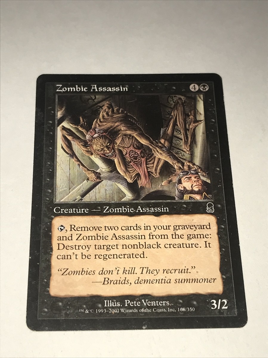 Magic the Gathering Zombie Assassin Card | eBay