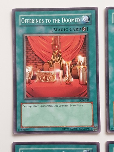 4x Yu-Gi-Oh! Offerings To The Doomed , LON-051 - Bild 2 von 6