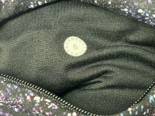LULULEMON Womens Size 6 Multicolored Spotted Leggings Yoga Jogging Running Fleck - Picture 7 of 8