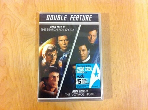 Star Trek III - The Search for Spock / Star Trek IV The Voyage Home DOUBLE FEAT