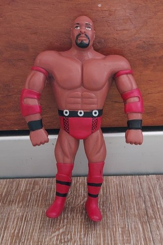WWF BEND-EMS Ahmed Johnson 5 Wrestling Figure JUST...