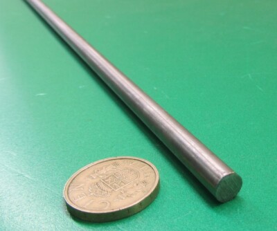 316/316L Stainless Steel Rod, 5/16'' Diameter (+/-.003'') x 3 Foot Length