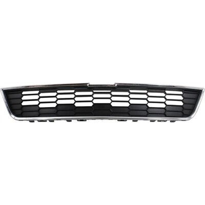 Grille For 2012-2016 Chevrolet Sonic Upper Textured Gray Plastic
