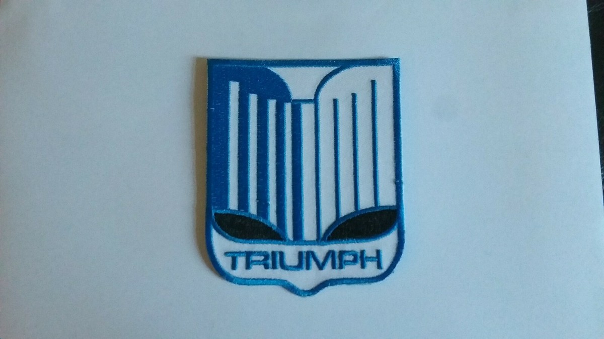 Buy Triuph Vintage Otorcycles Biker Logo Clothing BT21 Sew Iron On Patches In - Foto 10