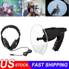 Parabolic Sonic Listening Device Microphone A...