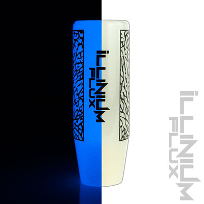 ILLINIUM FLUX BLUE GLOW IN THE DARK ELEPHANT DRIFT MANUAL SHIFT KNOB 12X1.25 S15