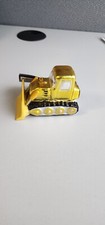 Robert Stanley Glass Glittered BULLDOZER Construction Christmas Ornament U17e