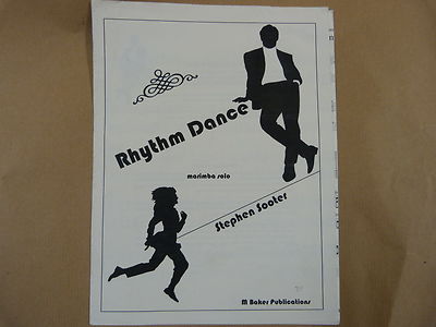 marimba solo RHYTHM DANCE Stephen Sooter