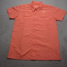 Boy Scouts Of America Shirt Boys Large Pink Vented Uniform Scout