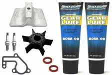 SERVICE KIT 15HP YAMAHA 15FMH 15F Outboard 2 Stroke Gearlube Impeller Anode