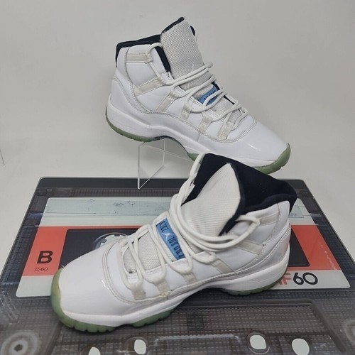 nike air jordan 11 retro bg uk Größe 3,5 Concord Weiß Blau EU 36 US 4Y Damen - Bild 5 von 16