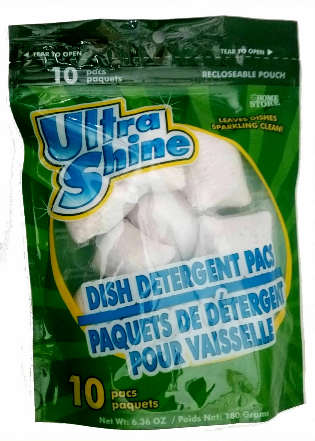 Ultra Shine Dishwasher Detergent Fresh Pods Clean Dishes eBay