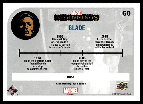 2022 Upper Deck Marvel Beginnings Volume 2 Series 1 | SINGLES - Picture 111 of 373