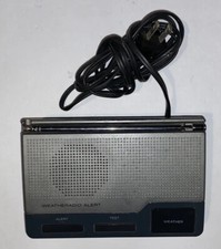 Vintage Radio Shack 12-240 Weather Alert Weatheradio Battery Backup Works
