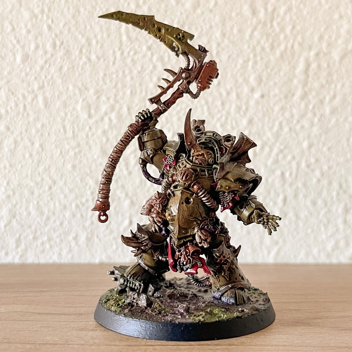 Warhammer 40k Chaos Space Marines - Painted Death Guard Army Warhammer 40k Chaos Space Marines - Painted Death Guard Army