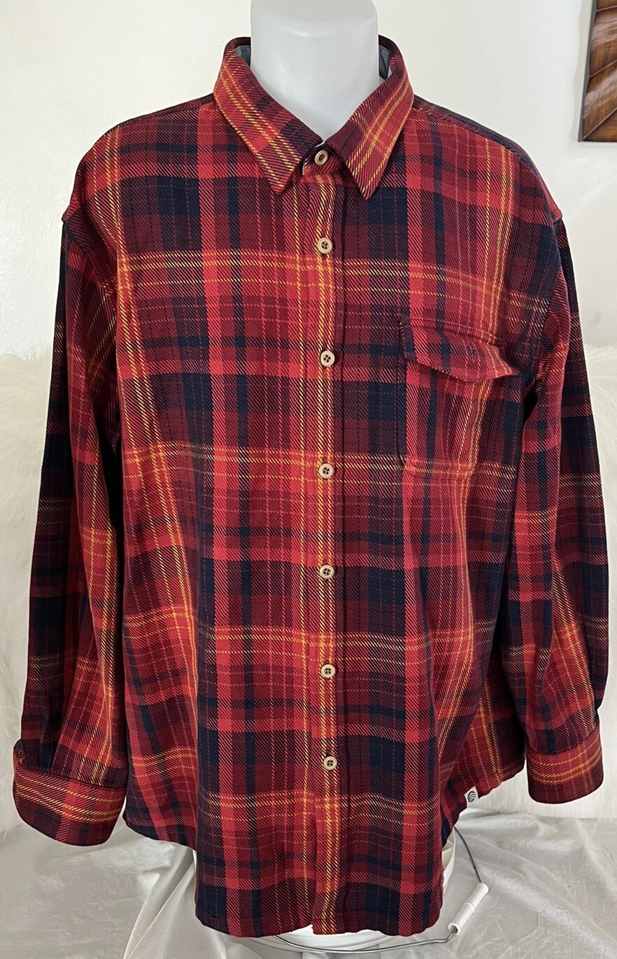 SOLARIS Big Men Shirt XXL Tall Flannel Outdoor Hiking Hunting Fishing Plaid
Opens in a new window or