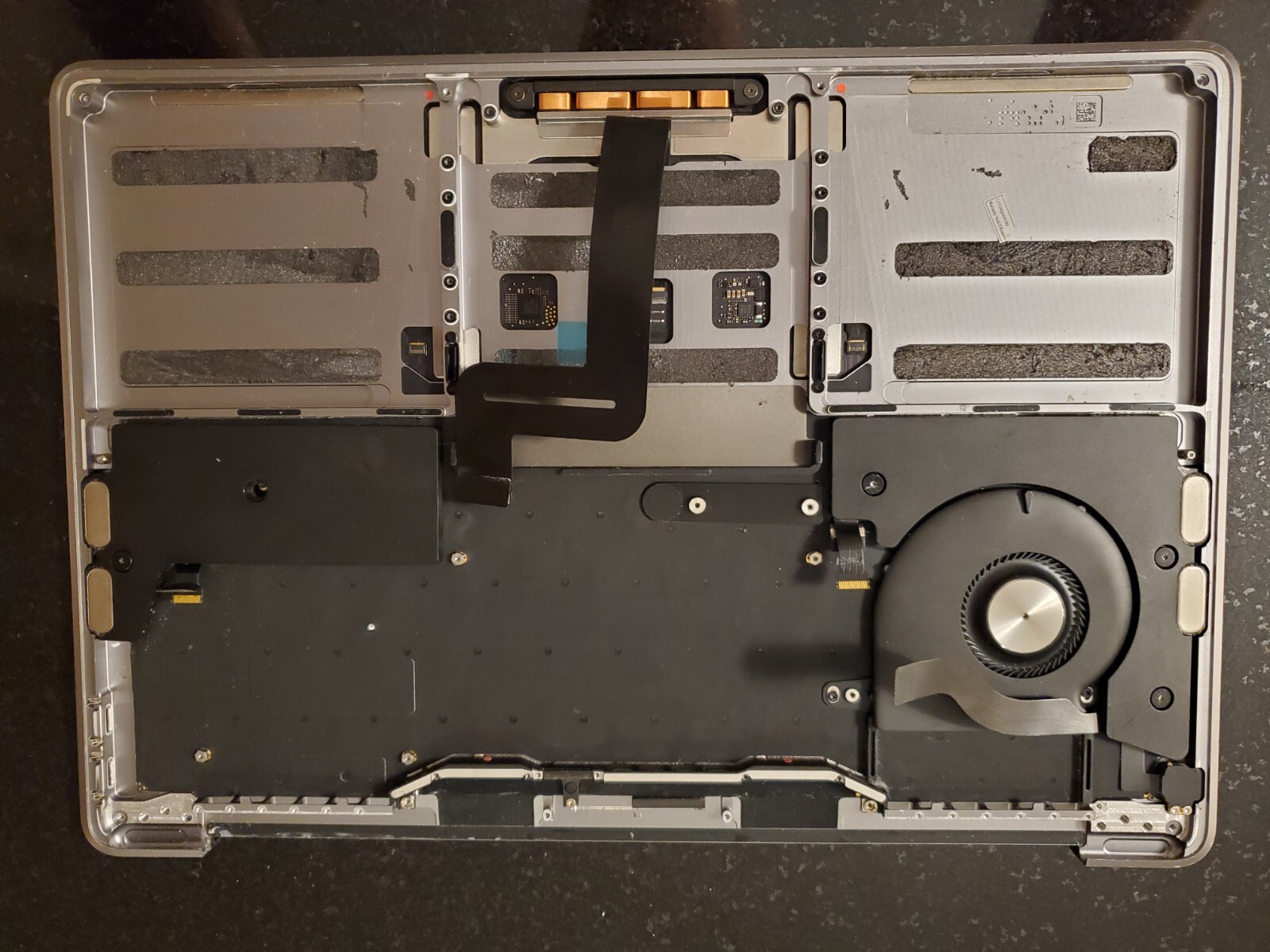 Mackbook A1703 keyboard stopped working after water spill. eBay