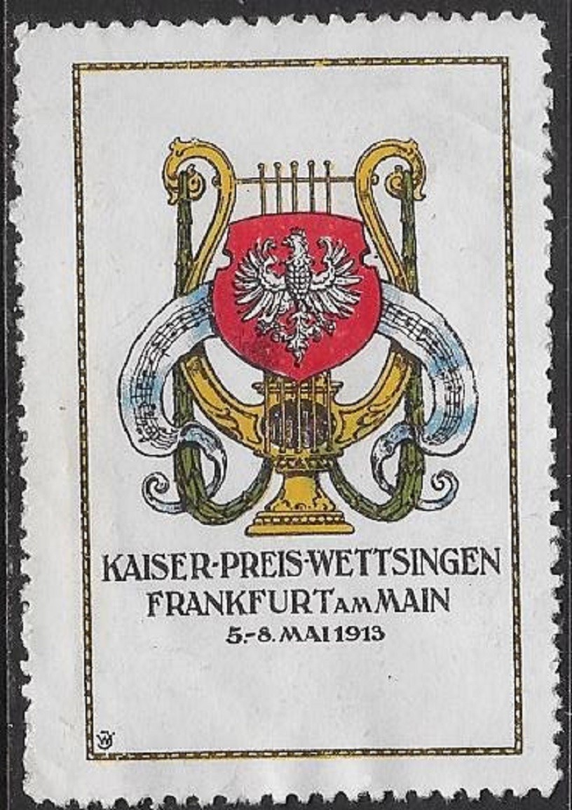 Germany Poster stamp: 1913 Kaiser-Pries-Wettsingen Grand