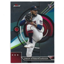 2023 Topps Finest Minnesota Twins Simeon Woods Richardson Rookie card