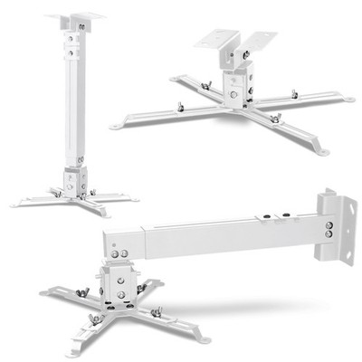 Ceiling Mount Projektorhalterung bis zu 20 kg, verstellbare Länge 25 Grad Win...