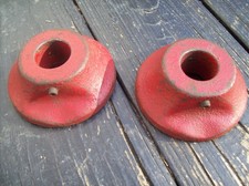 vtg WEIDER? BILLARD? BARBELL COLLARS BodyBuil...