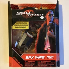 NEW in Sealed Package / Box Spy Gear Spy Wire Mic 6+ years - Holiday Bday Gift!