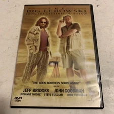 The Big Lebowski (DVD, 2003) John Goodman Jeff Bridges  ~Very Good.  DVD20